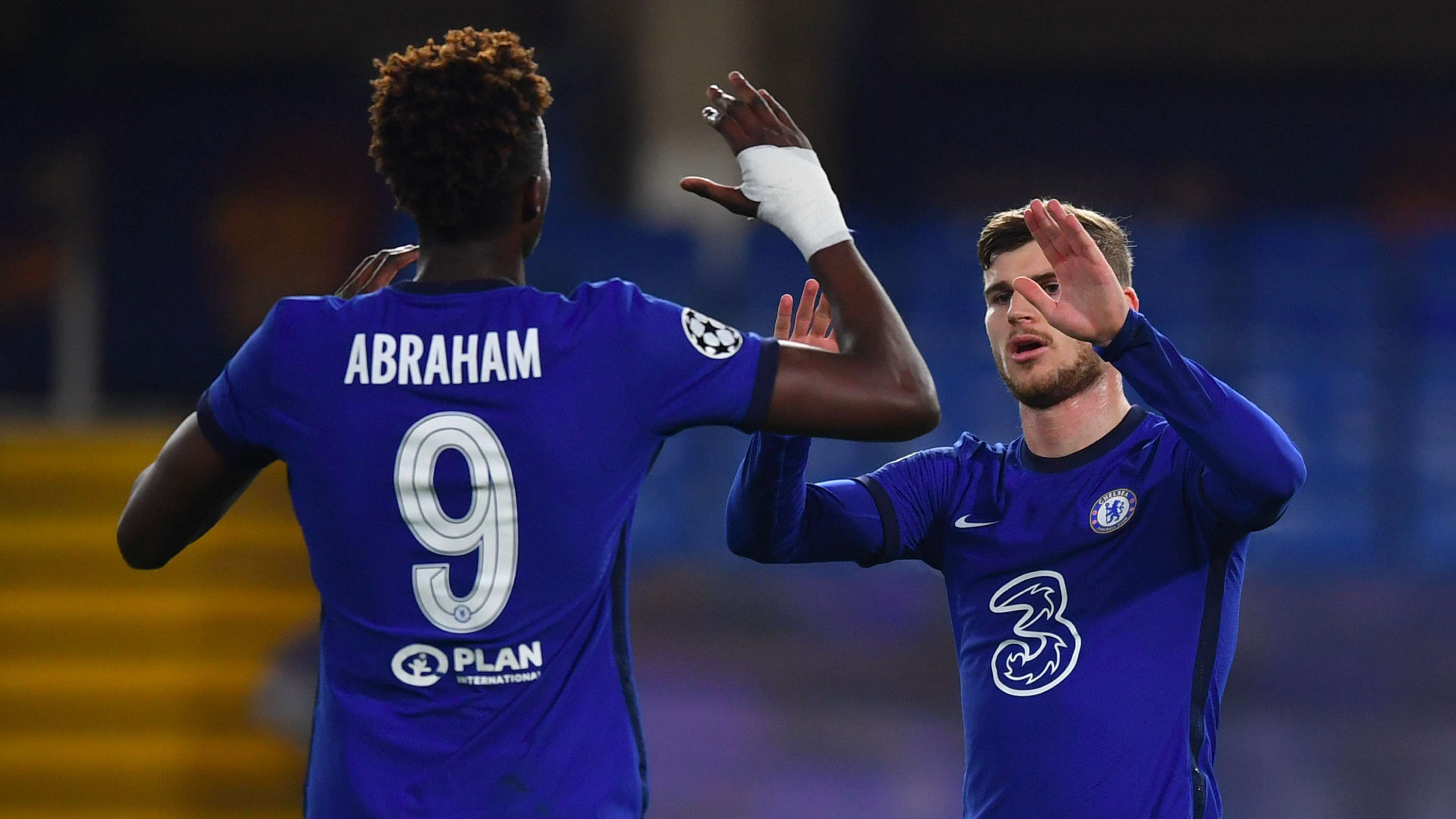 Tammy Abraham and Timo Werner Chelsea