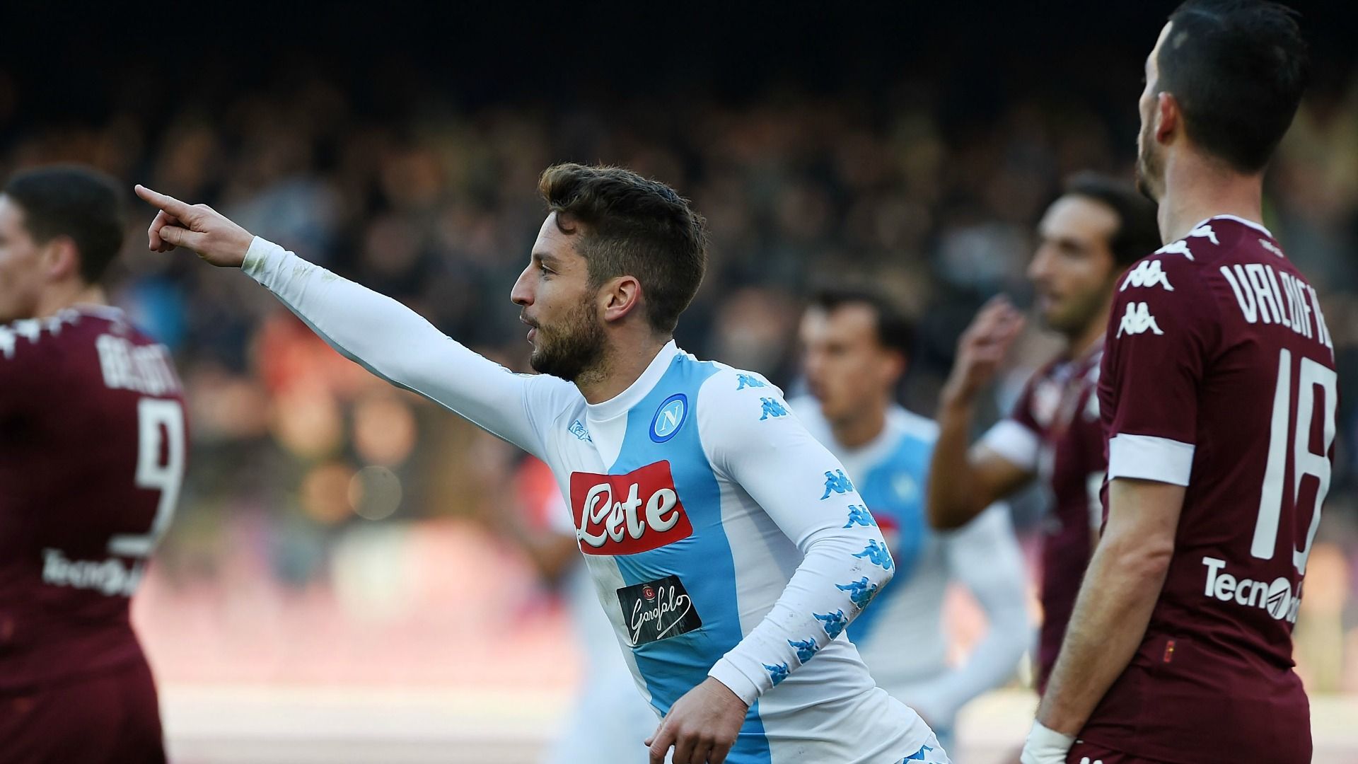 Dries Mertens Napoli Torino Serie A
