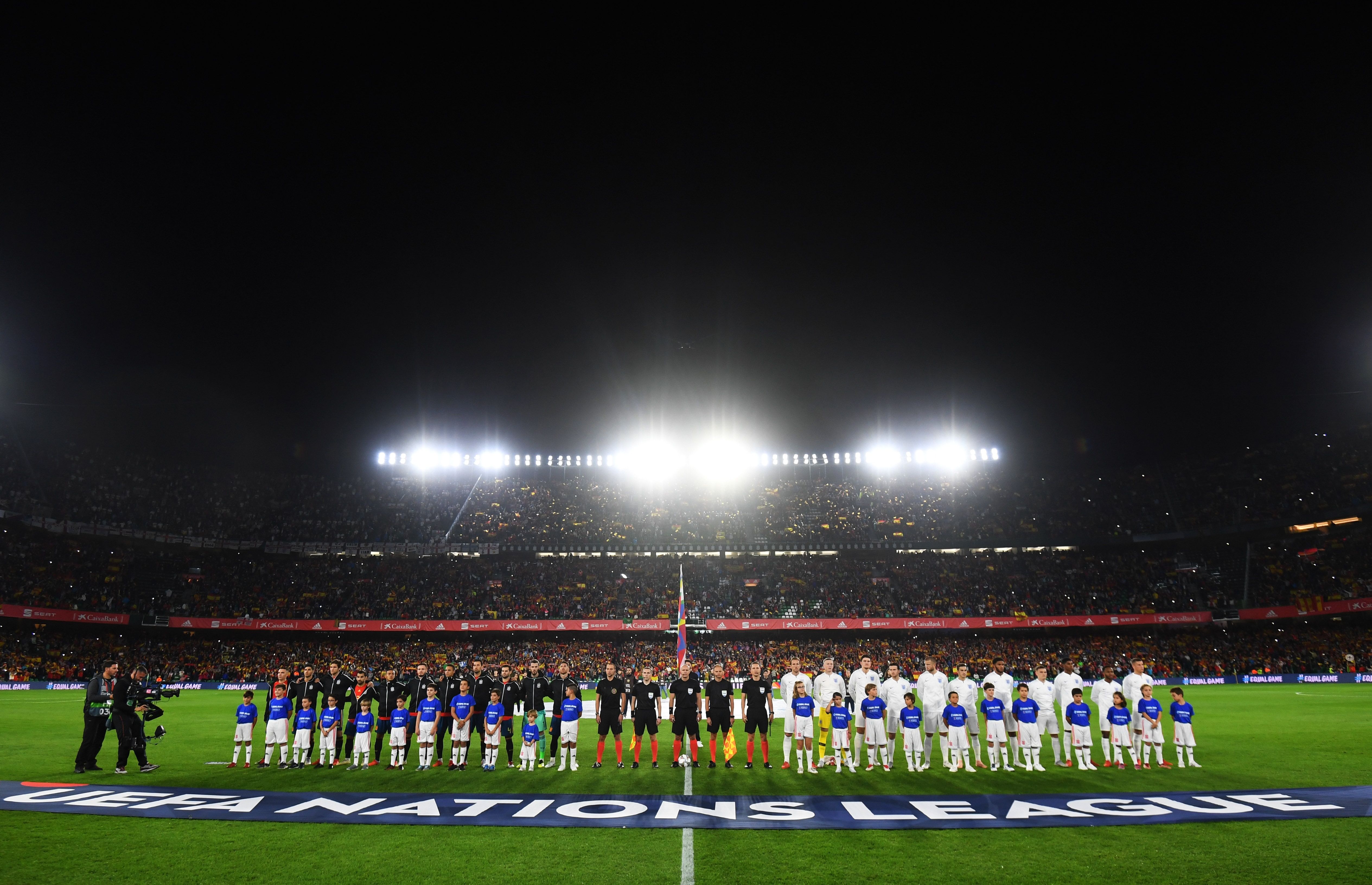 ESPAÑA INGLATERRA UEFA NATIONS LEAGUE