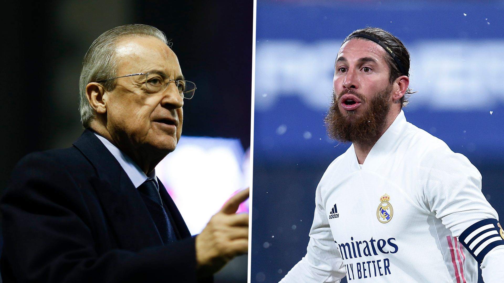 Florentino Pérez Sergio Ramos Real Madrid