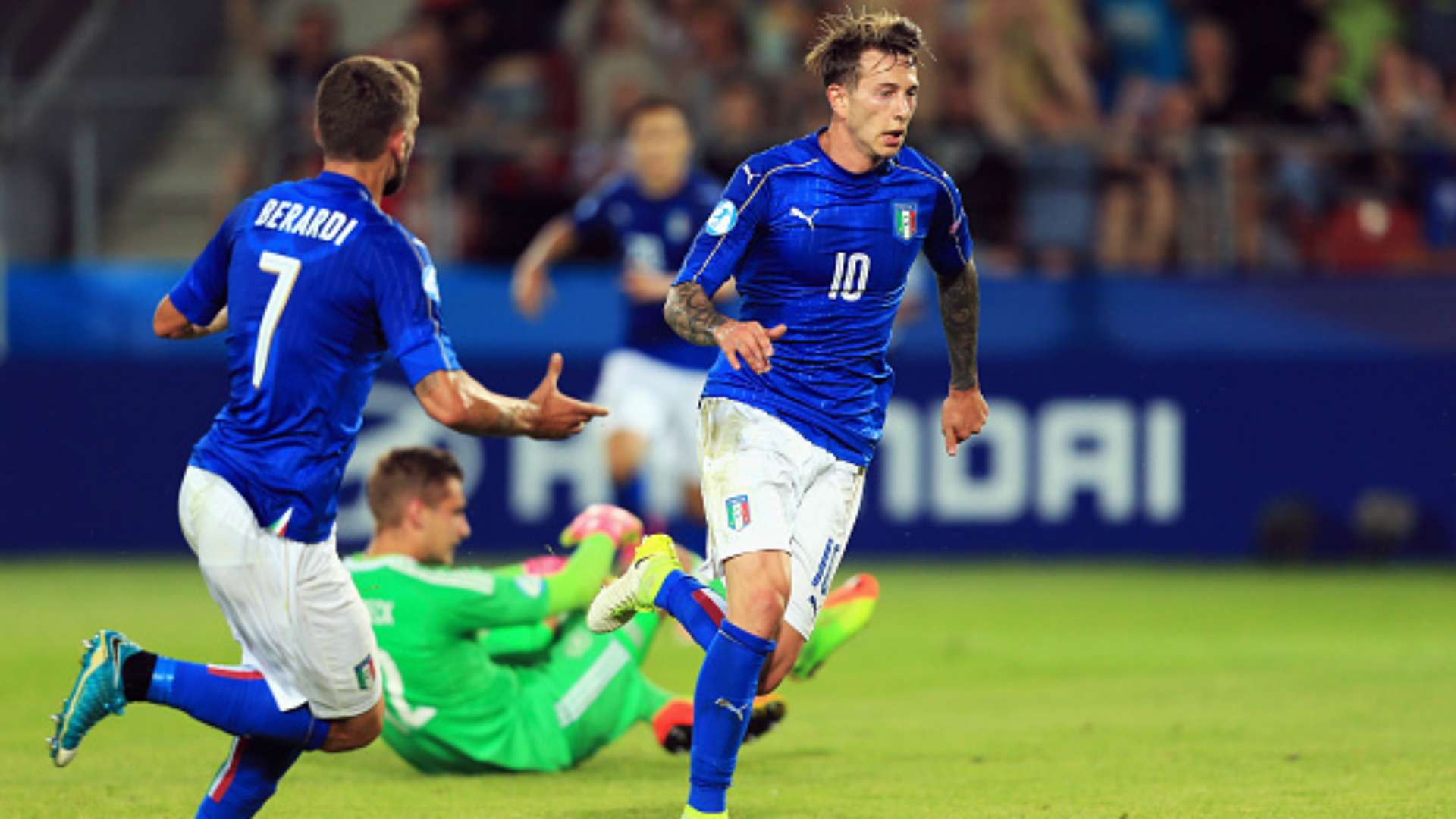 Federico Bernardeschi Italy Germany U21 European