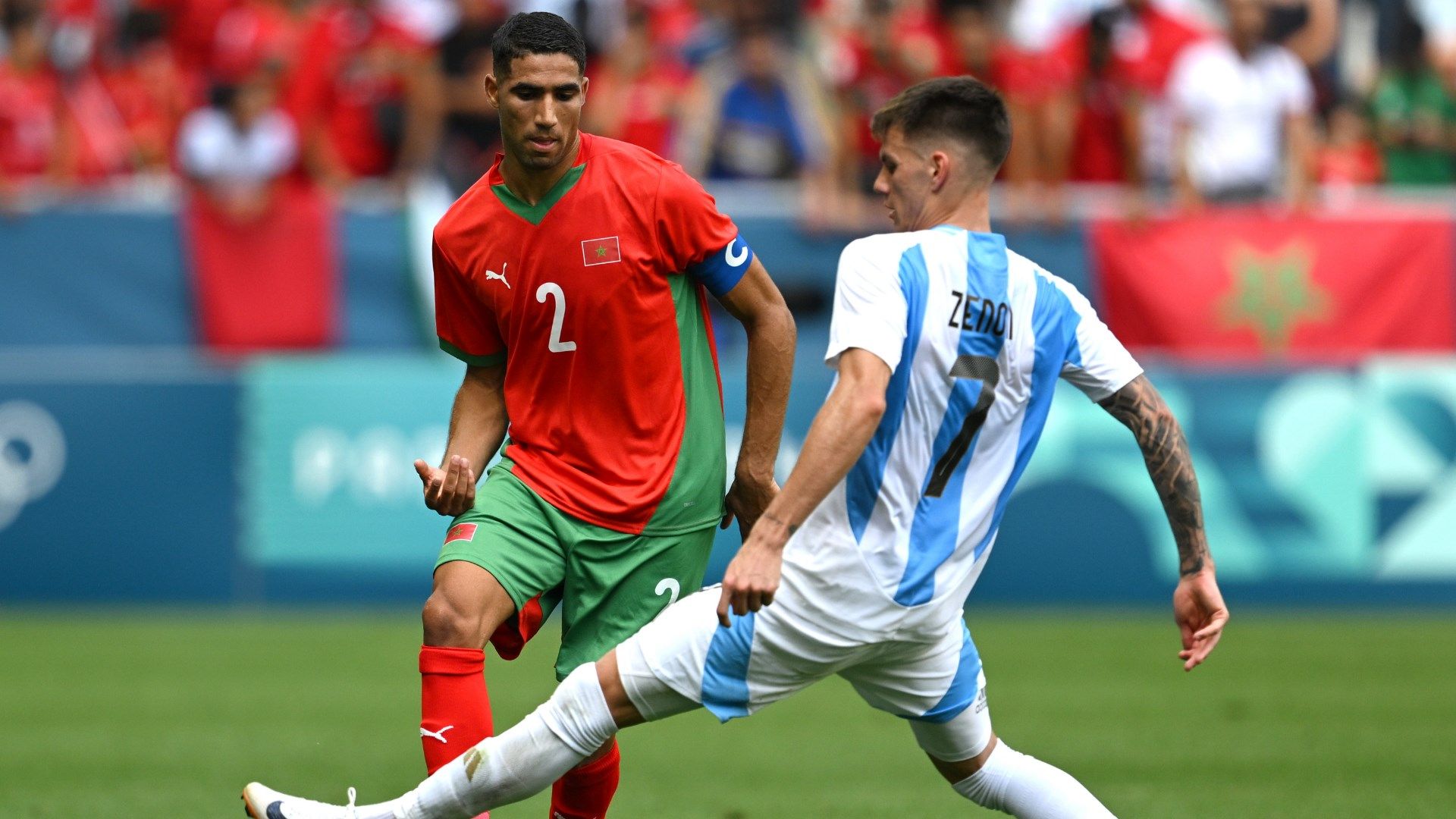 Achraf Hakimi Marok Argjentinë Olimpik 2024
