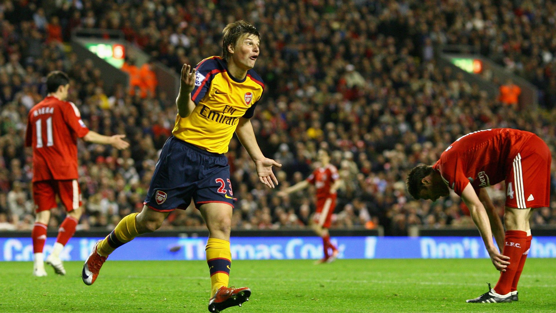 Andrey Arshavin Liverpool Arsenal