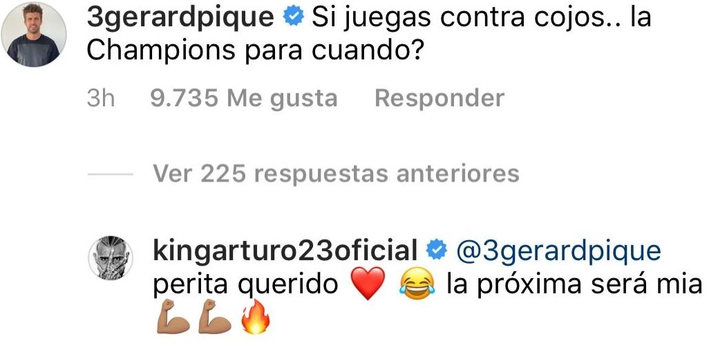 Vidal - Piqué CAPTURA Instagram