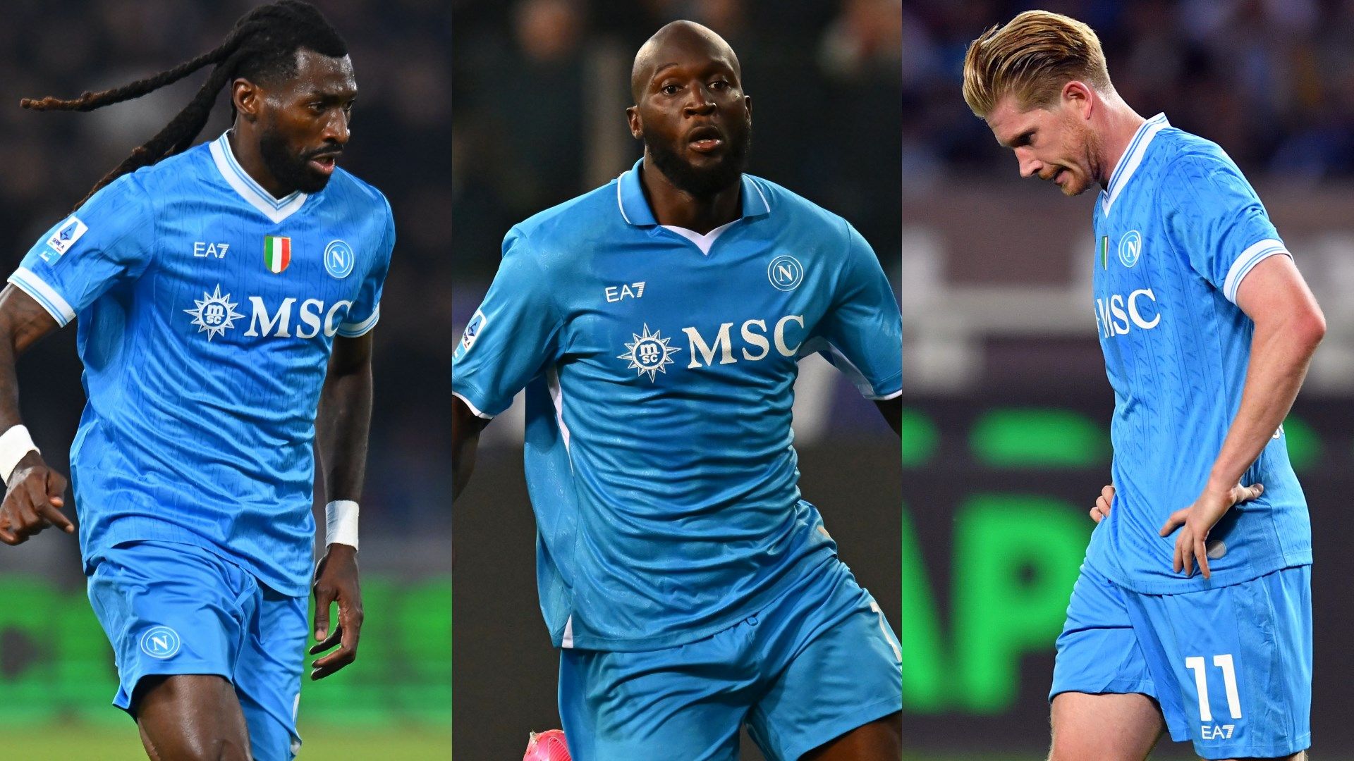 Anguissa Lukaku De Bruyne