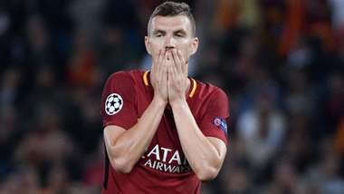 Edin Dzeko Roma Liverpool Champions League