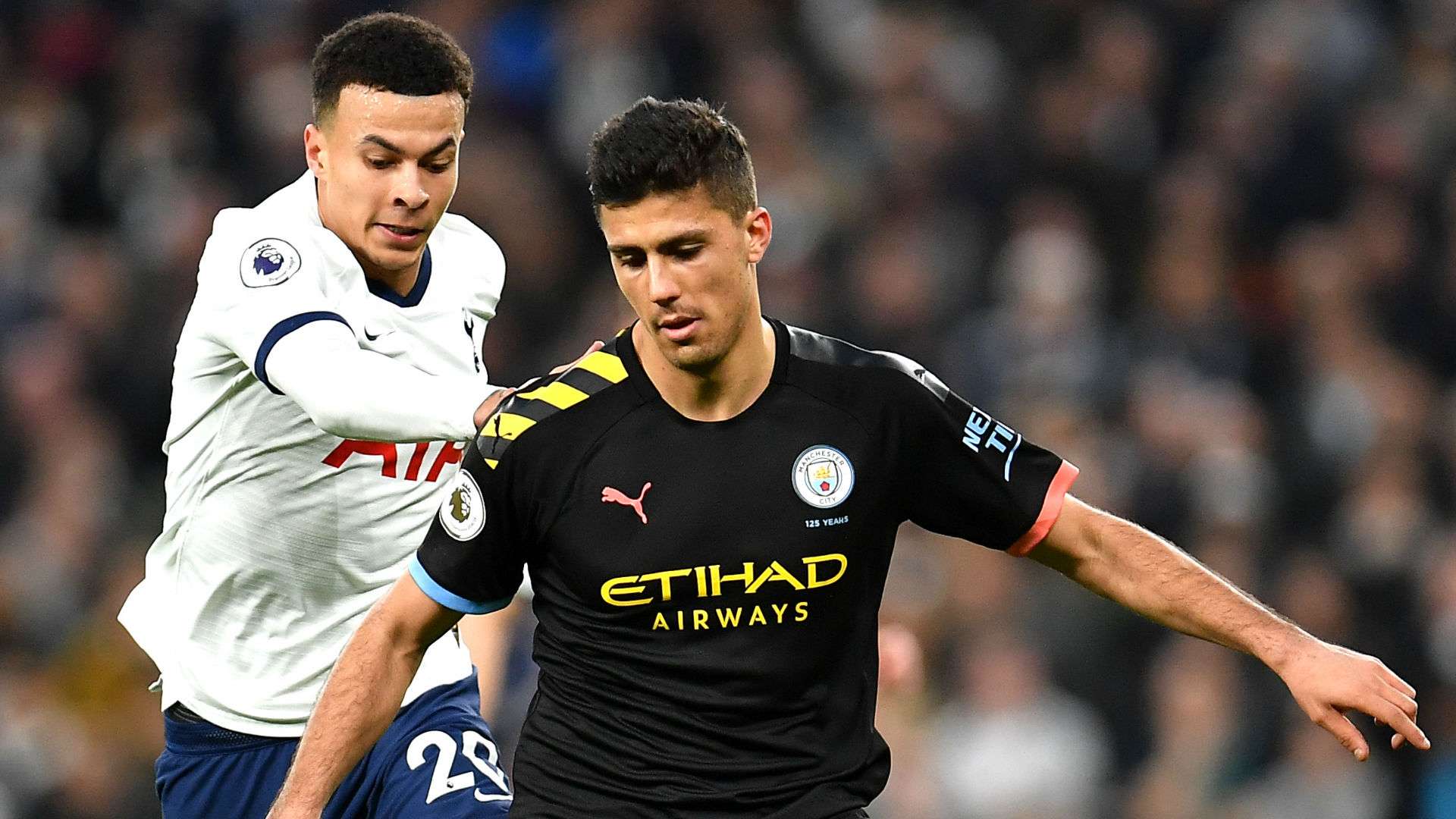 Dele Rodri Tottenham Manchester City
