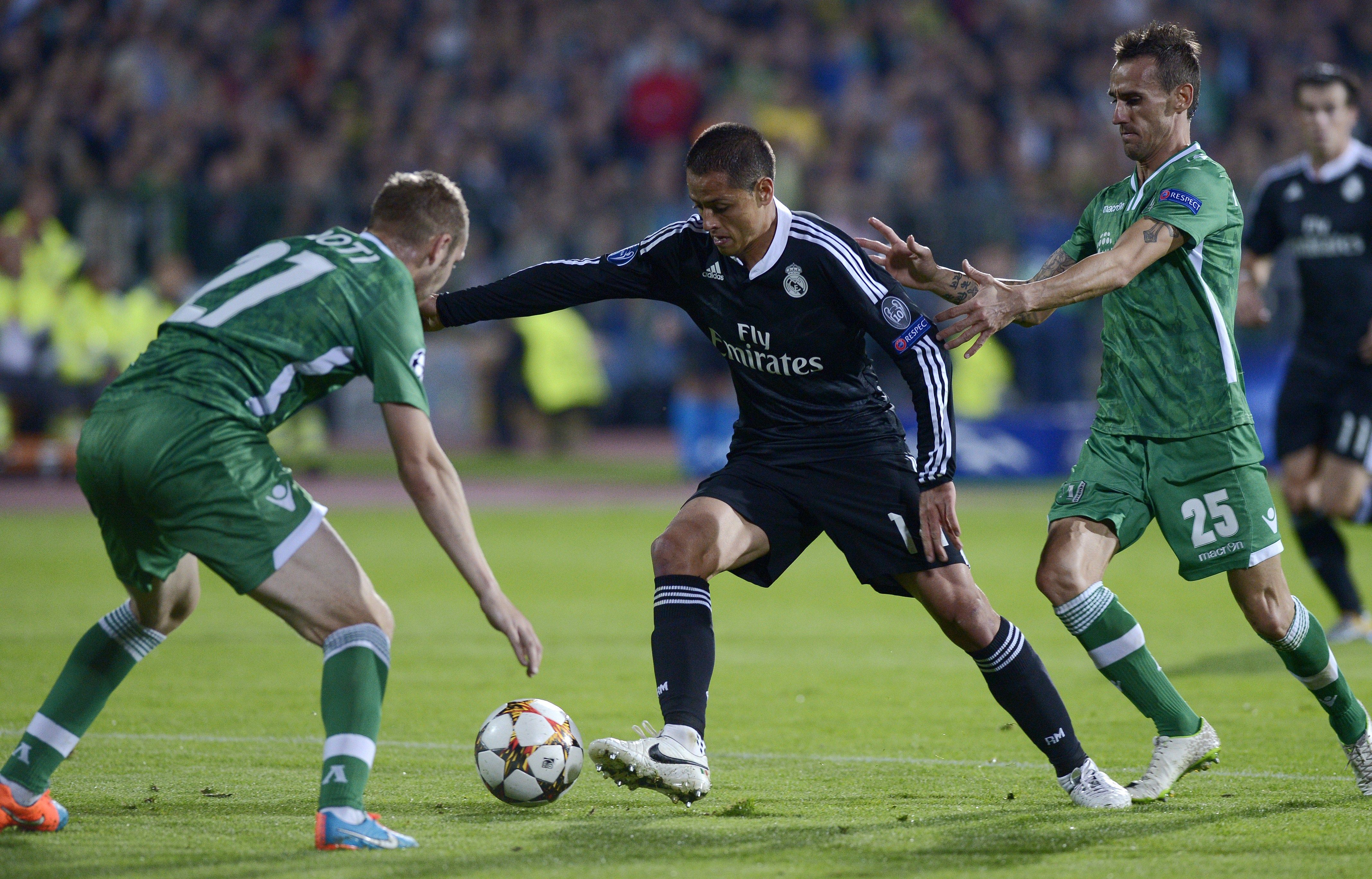 Chicharito, Ludogorets-Real Madrid