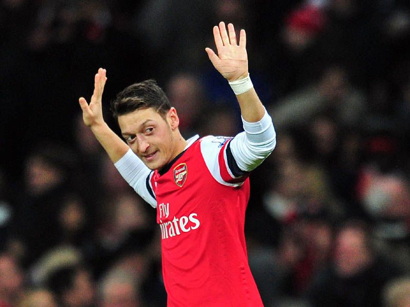 Mesut Ozil Arsenal and Hull City - EPL 12042013