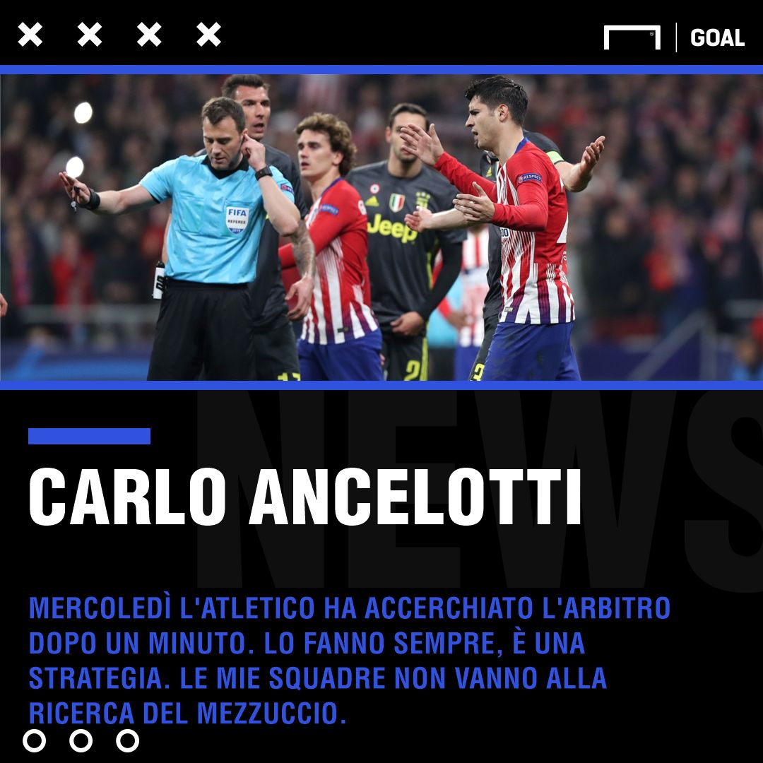 PS Ancelotti  Atletico Madrid