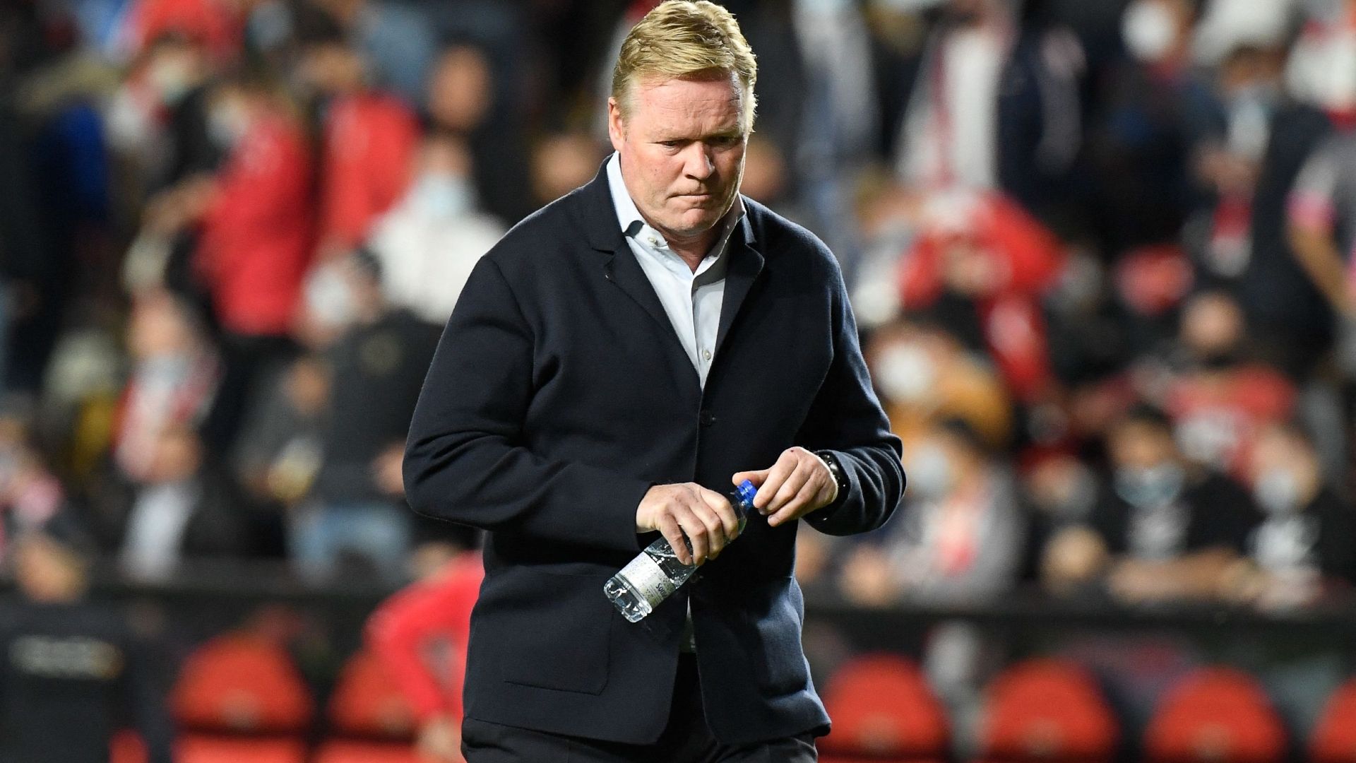 Ronald Koeman Barcelona Rayo La Liga 2021-22