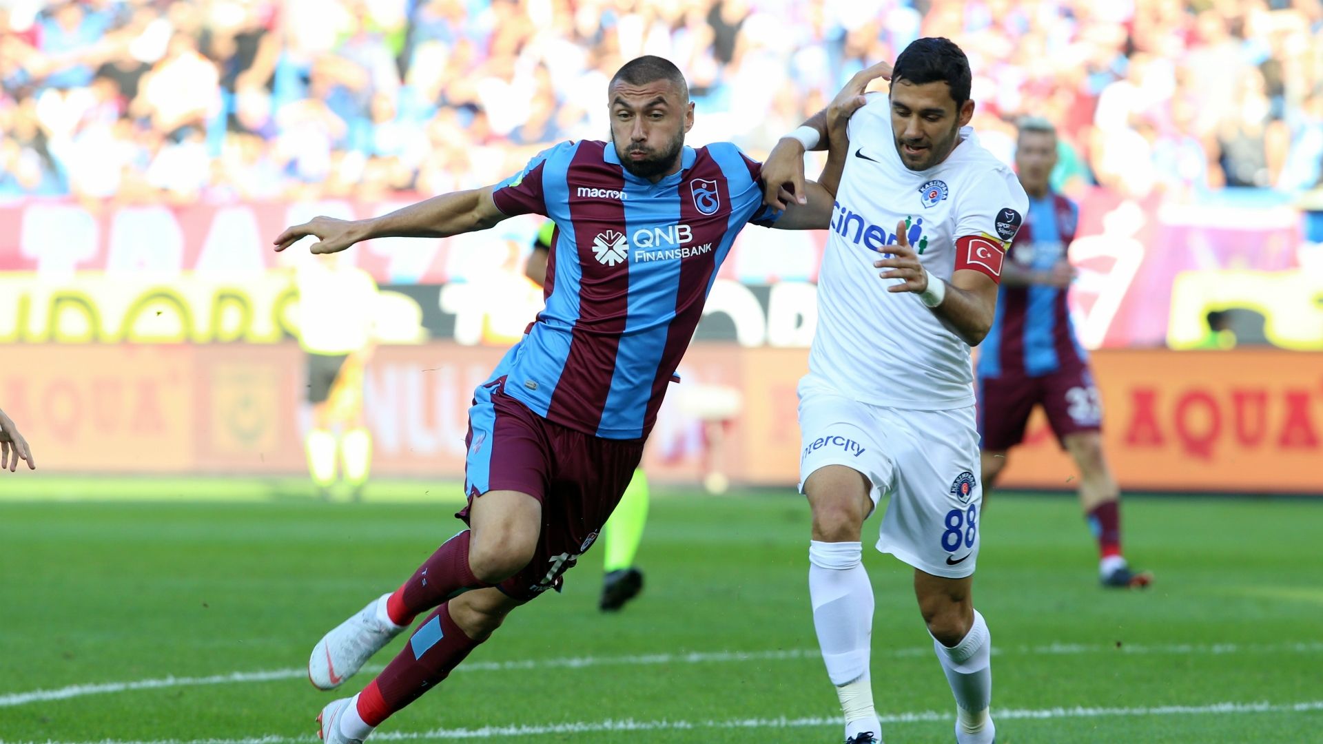 Burak Yilmaz Veysel Sari Trabzonspor Kasimpasa 09292018