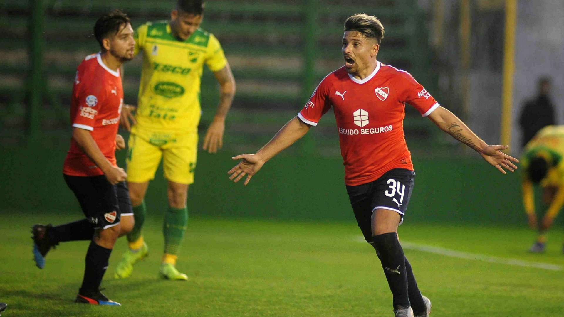 Sebastian Palacios Independiente Defensa y Justicia Superliga 28072019