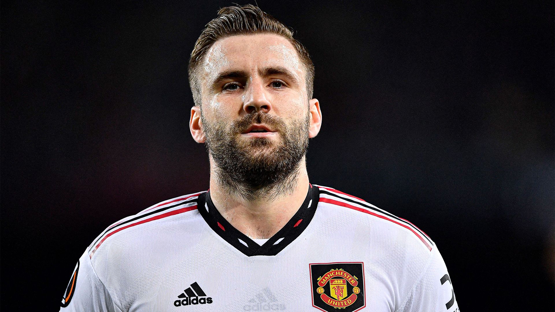 Luke Shaw Manchester United Barcelona 2022-23