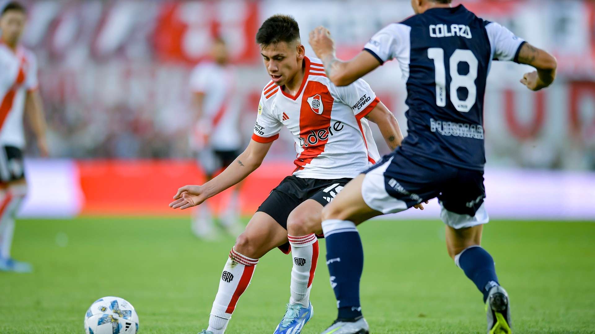 Claudio Echeverri River Gimnasia Copa Liga Profesional 17032024