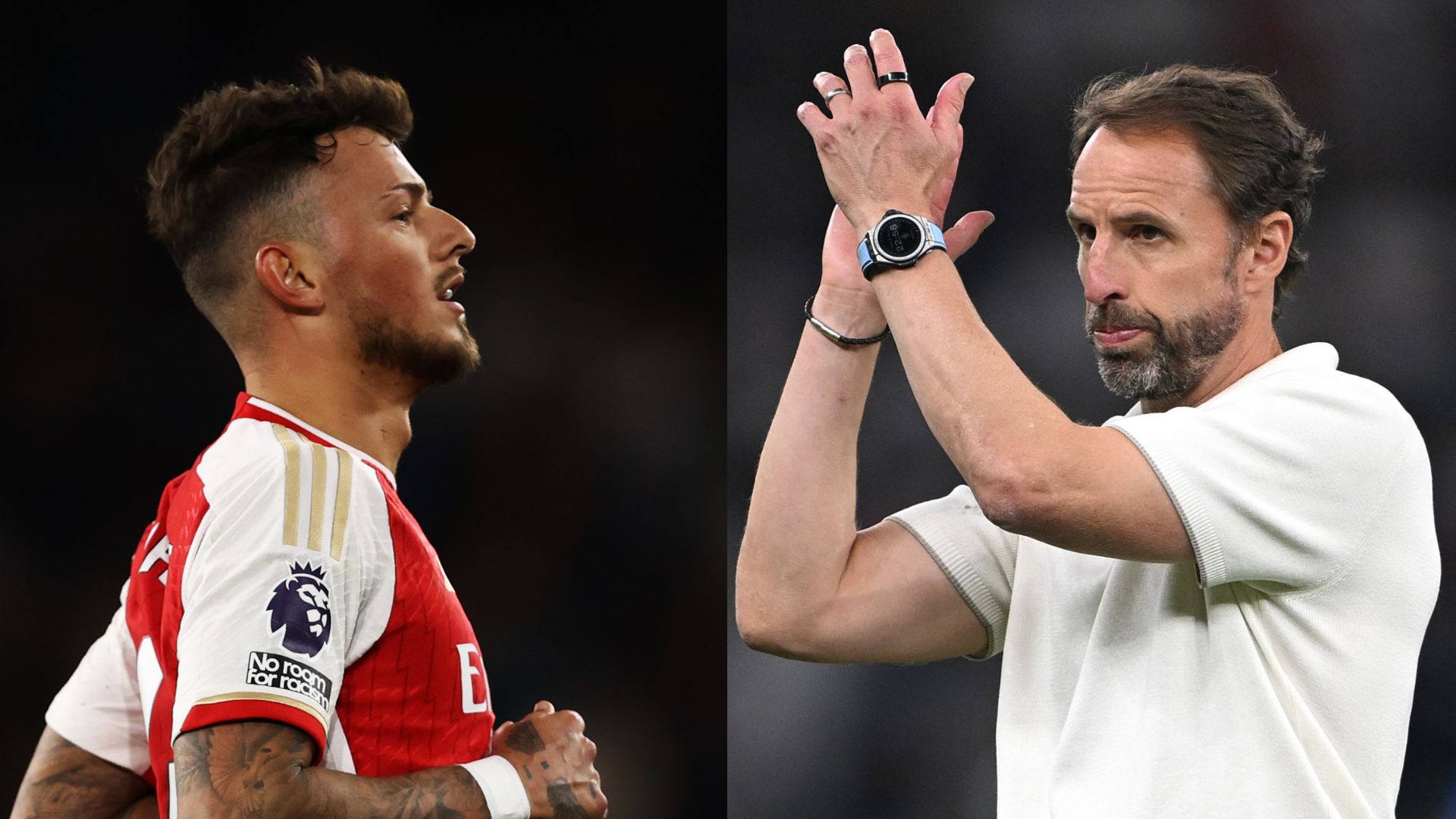 Ben White Gareth Southgate