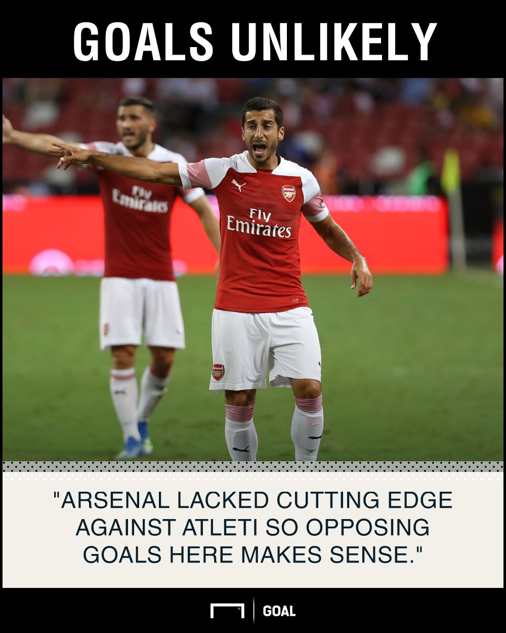 Arsenal PSGICC graphic