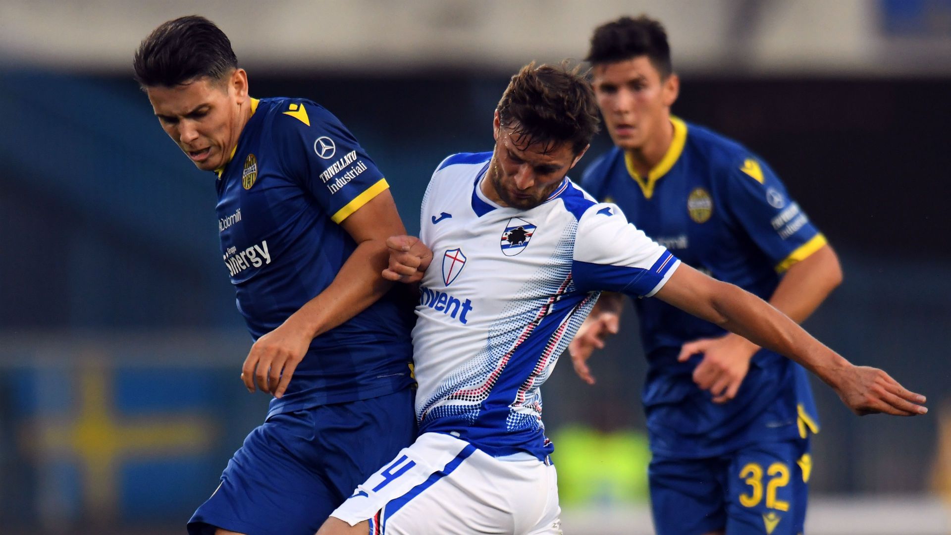 Pessina Bereszynski Verona Sampdoria
