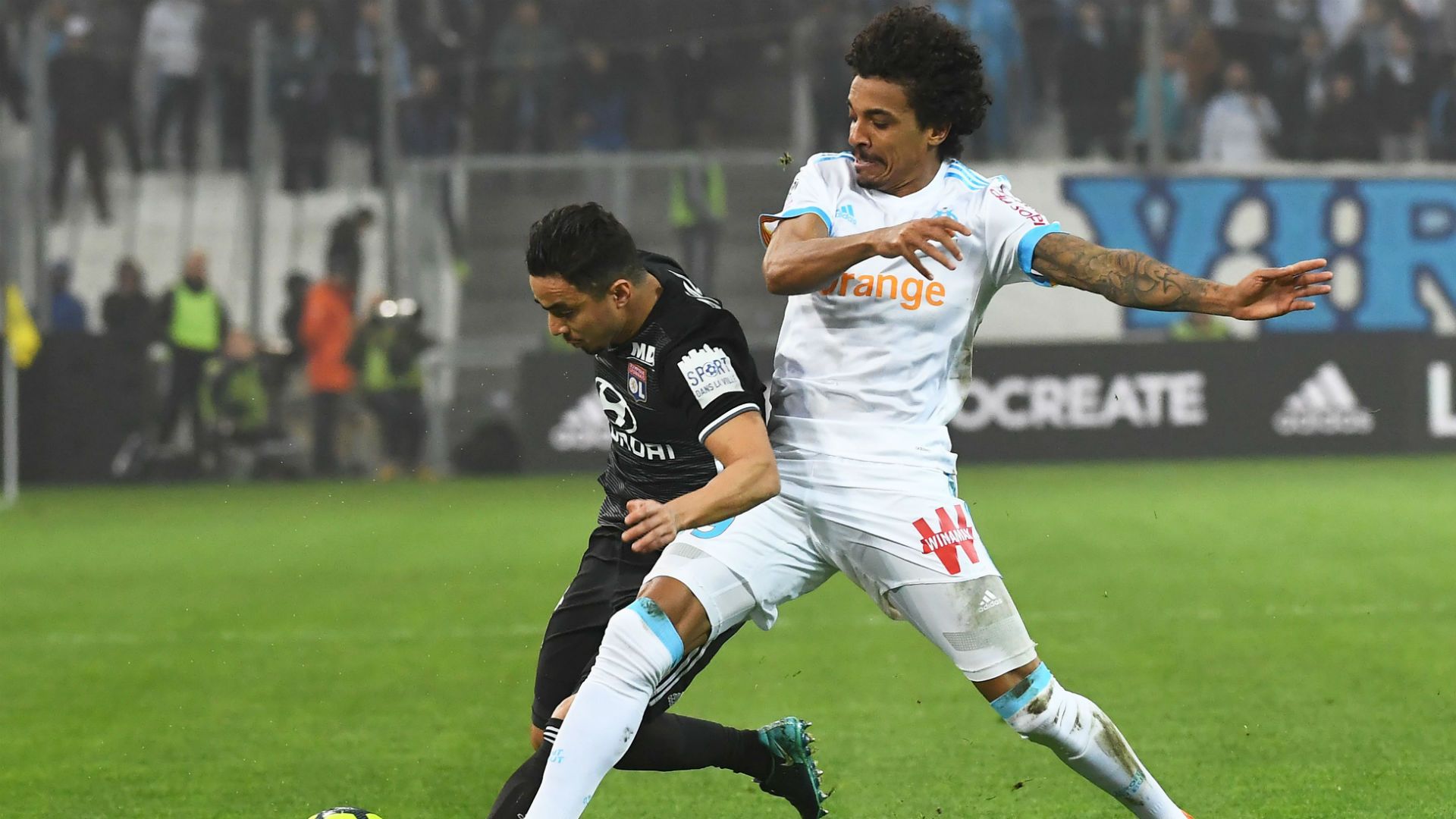 Rafael da Silva Luiz Gustavo Marseille Lyon 18032018