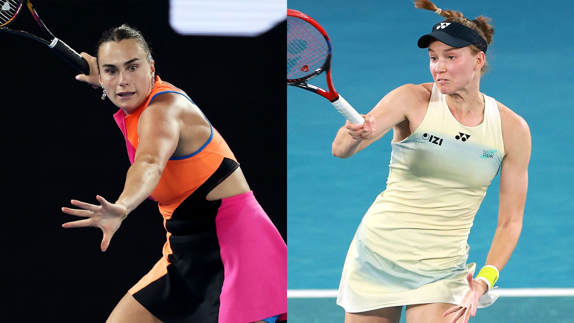 Aryna Sabalenka Elena Rybakina