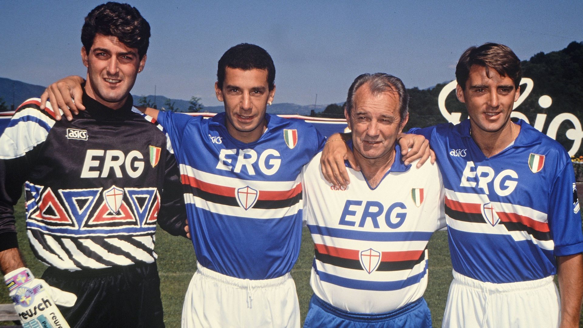 ONLY GERMANY Vujadin Boskov Pagliuca Vialli Mancini Sampdoria