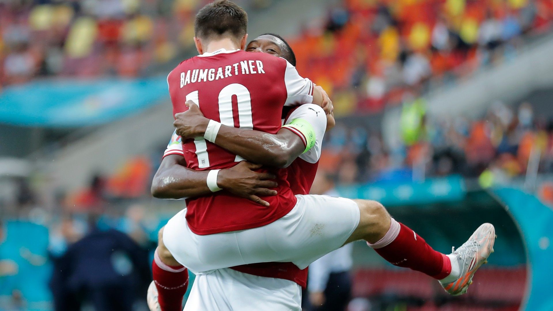 Baumgartner Alaba Ukraine Austria