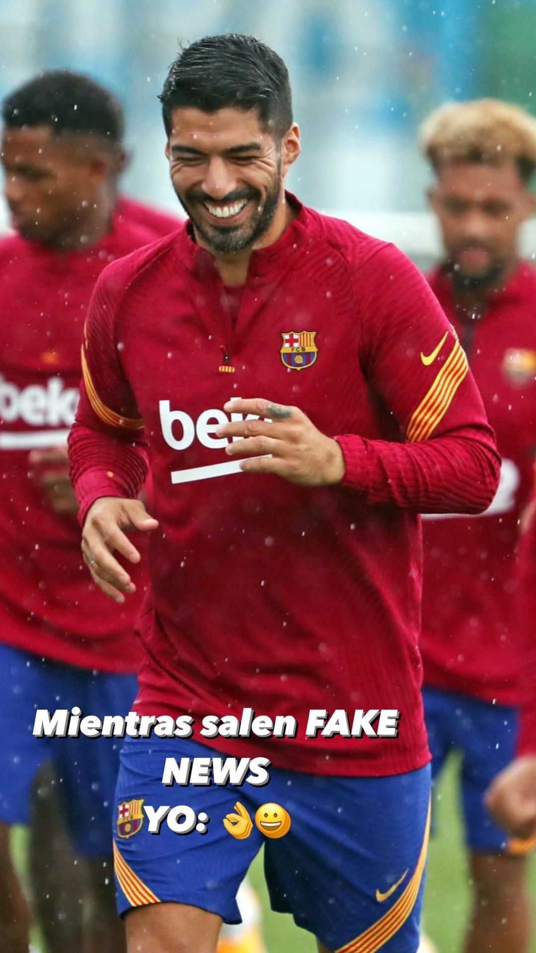 Luis Suarez story Instagram
