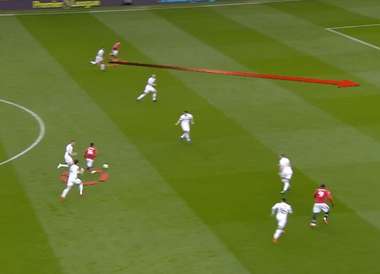 Manchester United Second Goal vs Swansea