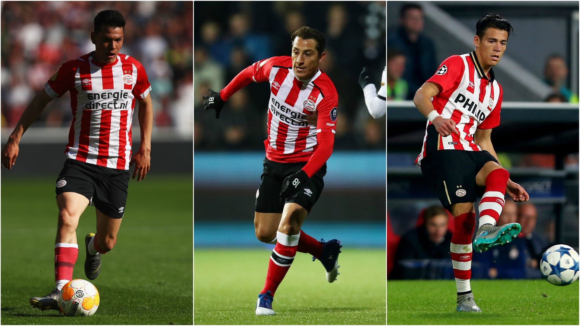 PSV Héctor Moreno Chucky Lozano Andrés Guardado