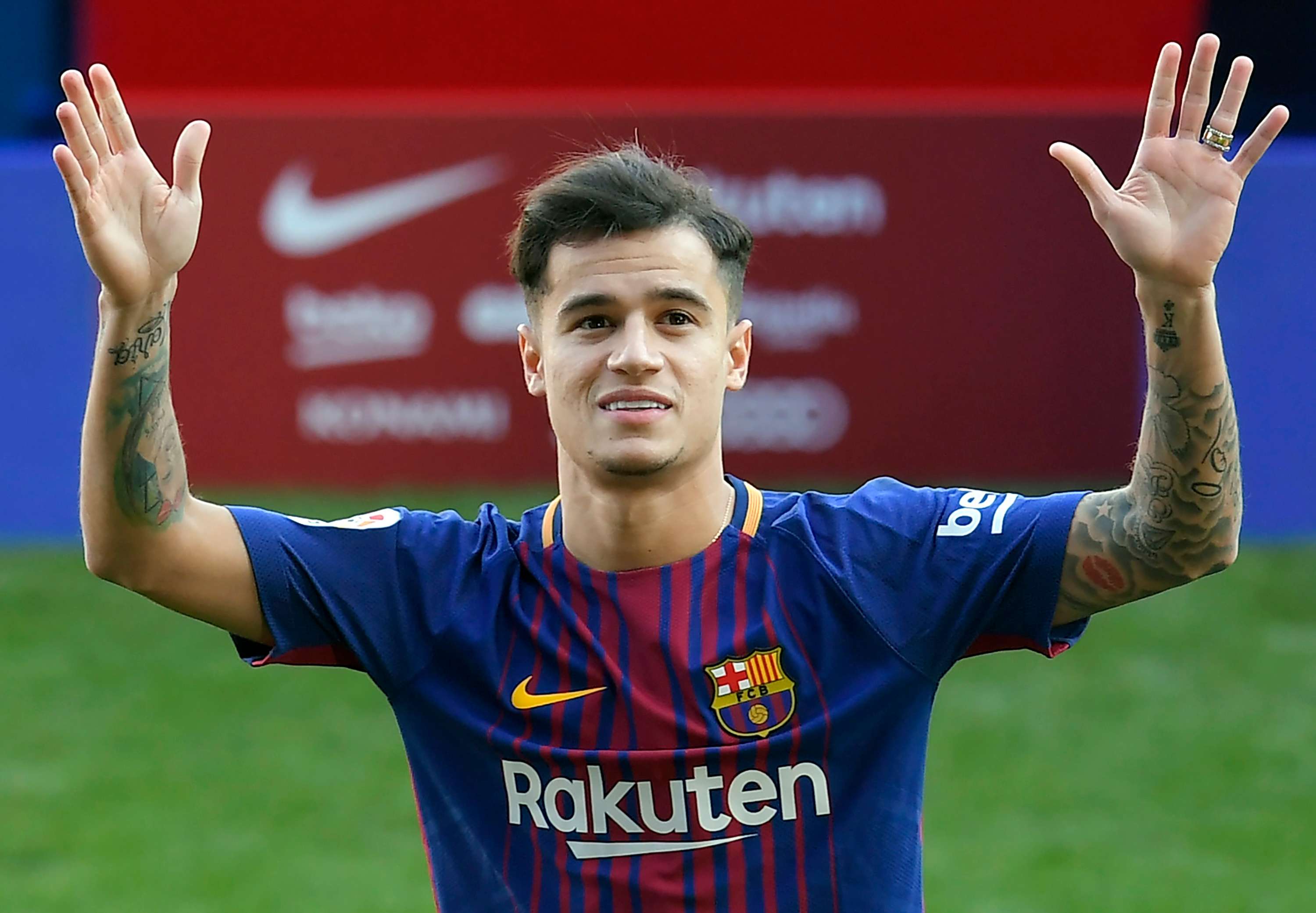 Coutinho presentation Barcelona