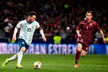Messi Argentina Venezuela