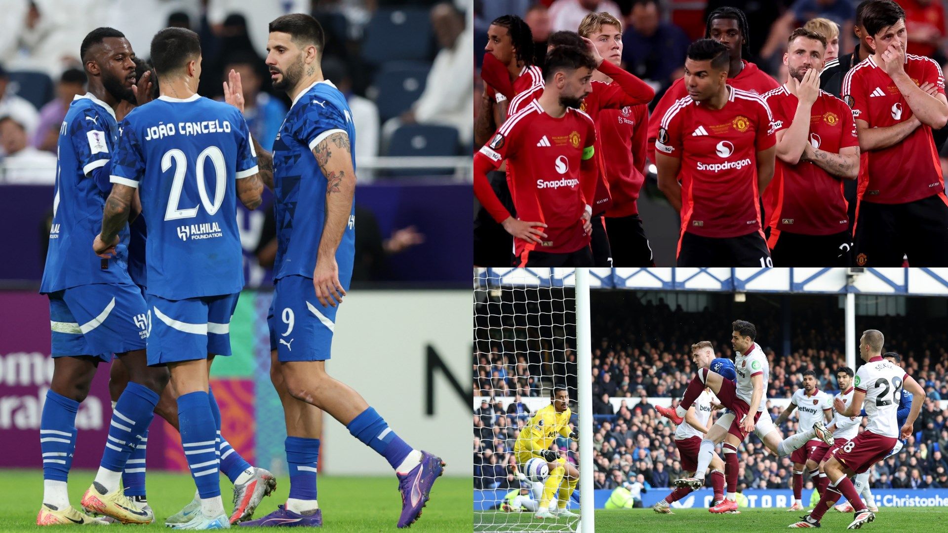 Hilal Manchester United Everton vs West Ham