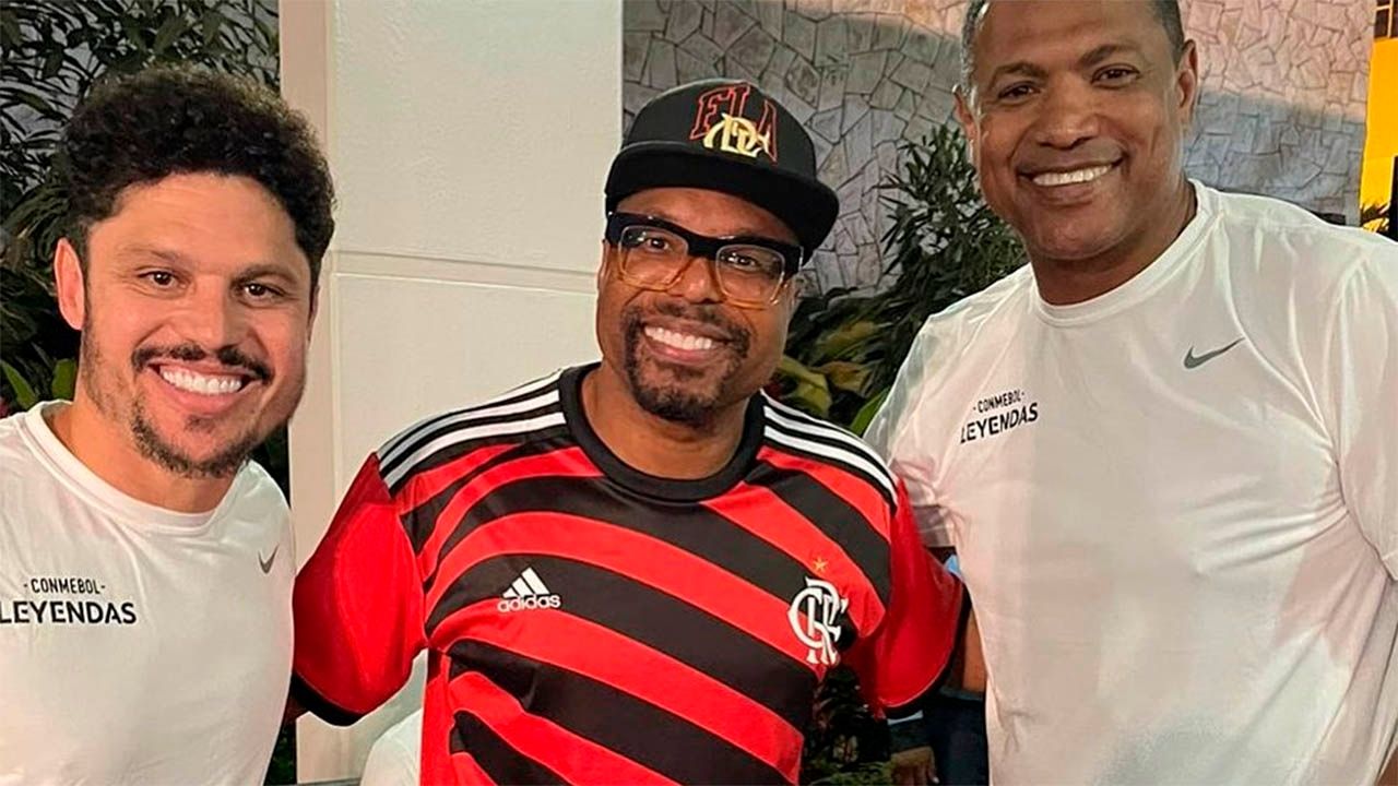 Buchecha, cantor e torcedor do Flamengo, 2022