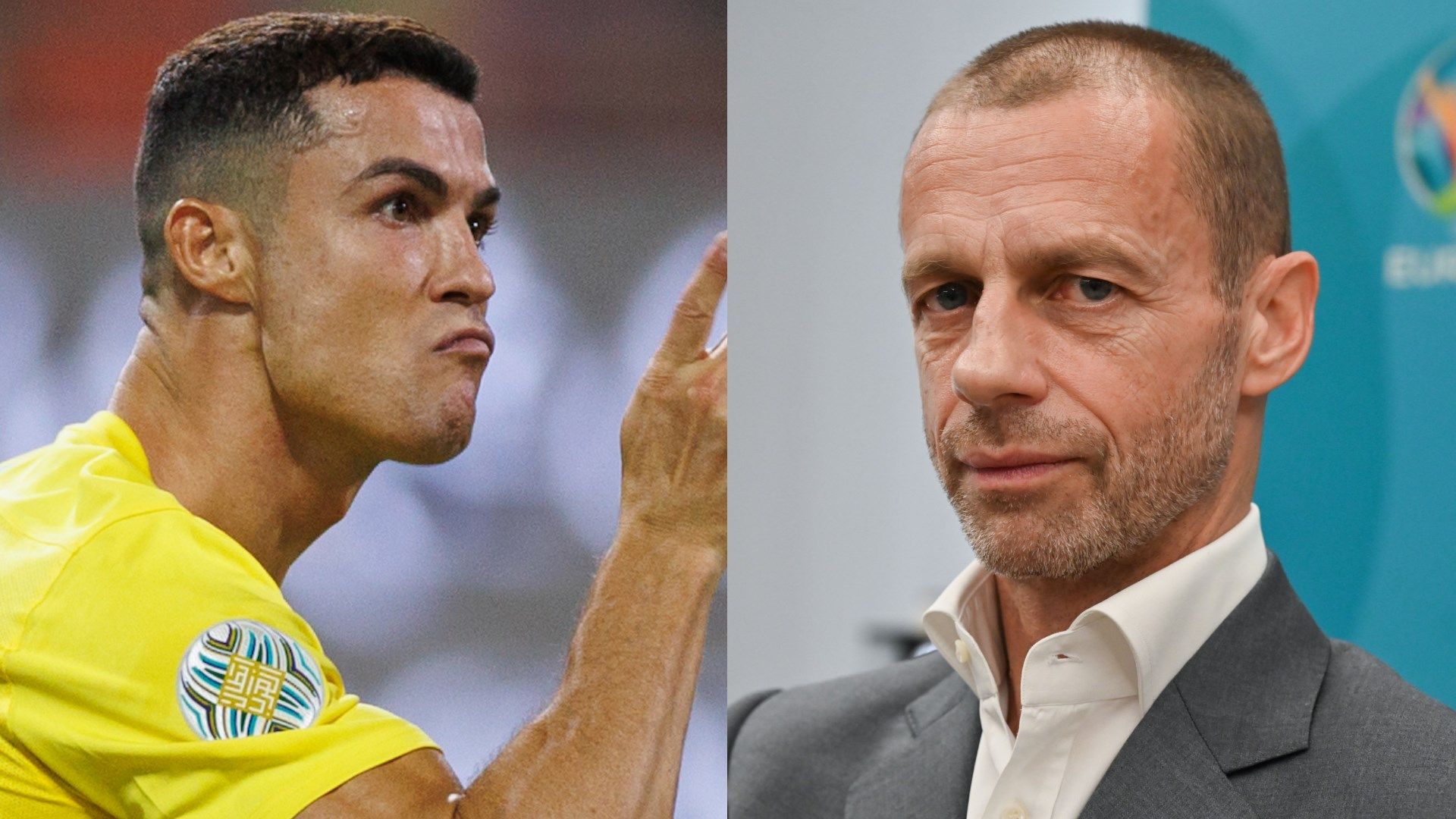 Cristiano Ronaldo Ceferin split