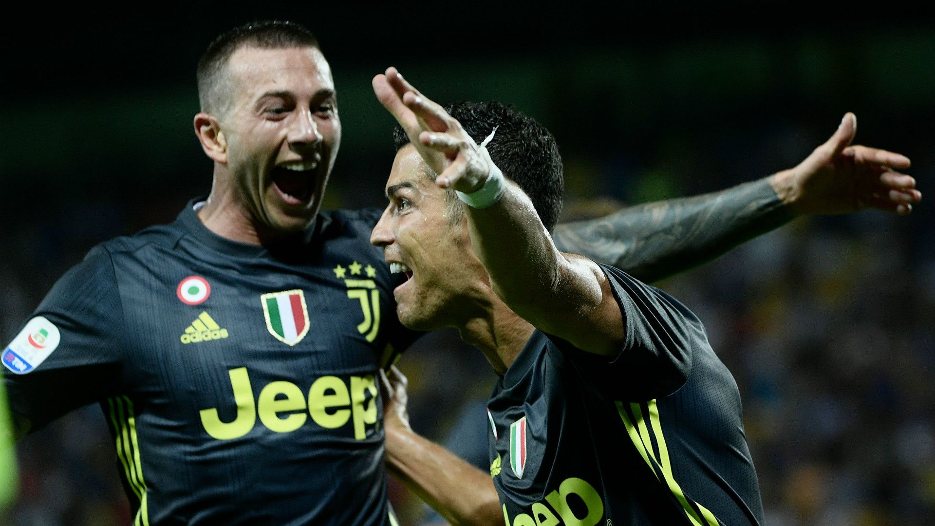 Bernardeschi Ronaldo Frosinone Juventus