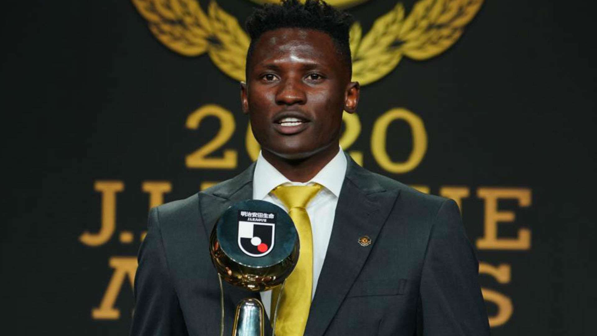 Michael Olunga wins JL Award of Kenya and Harambee Stars.