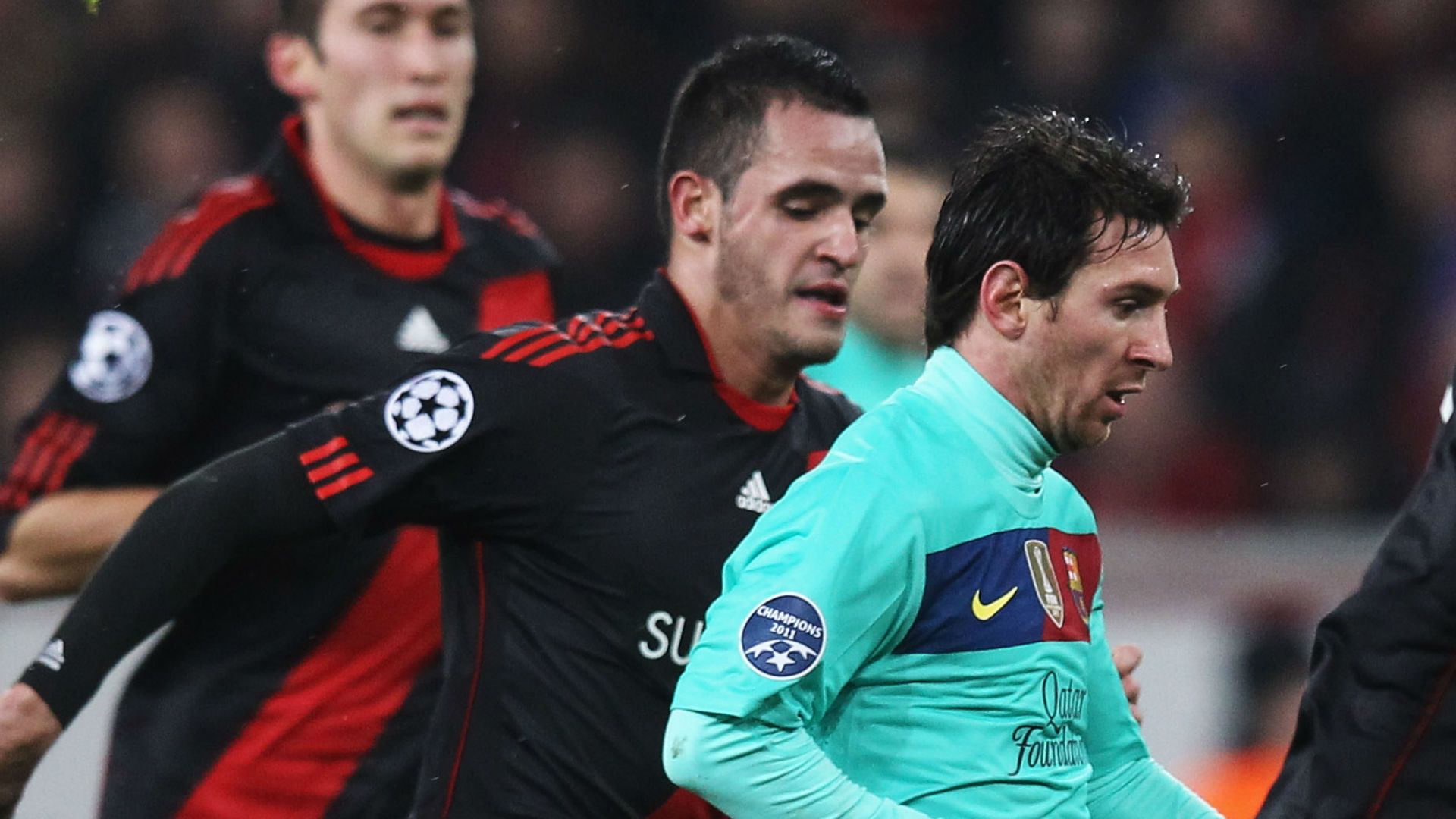 Renato Augusto Messi Leverkusen Barcelona 07 11 2016