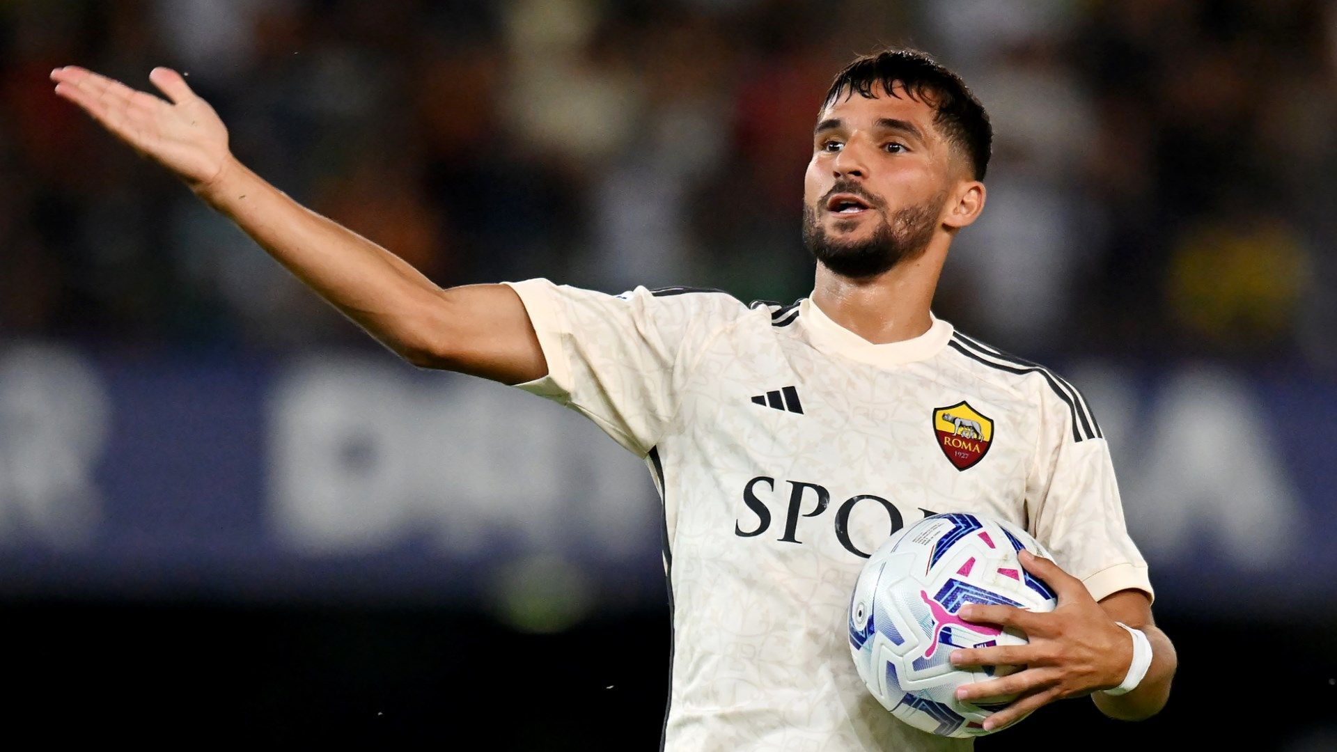 Houssem Aouar Roma Serie A 2023-24