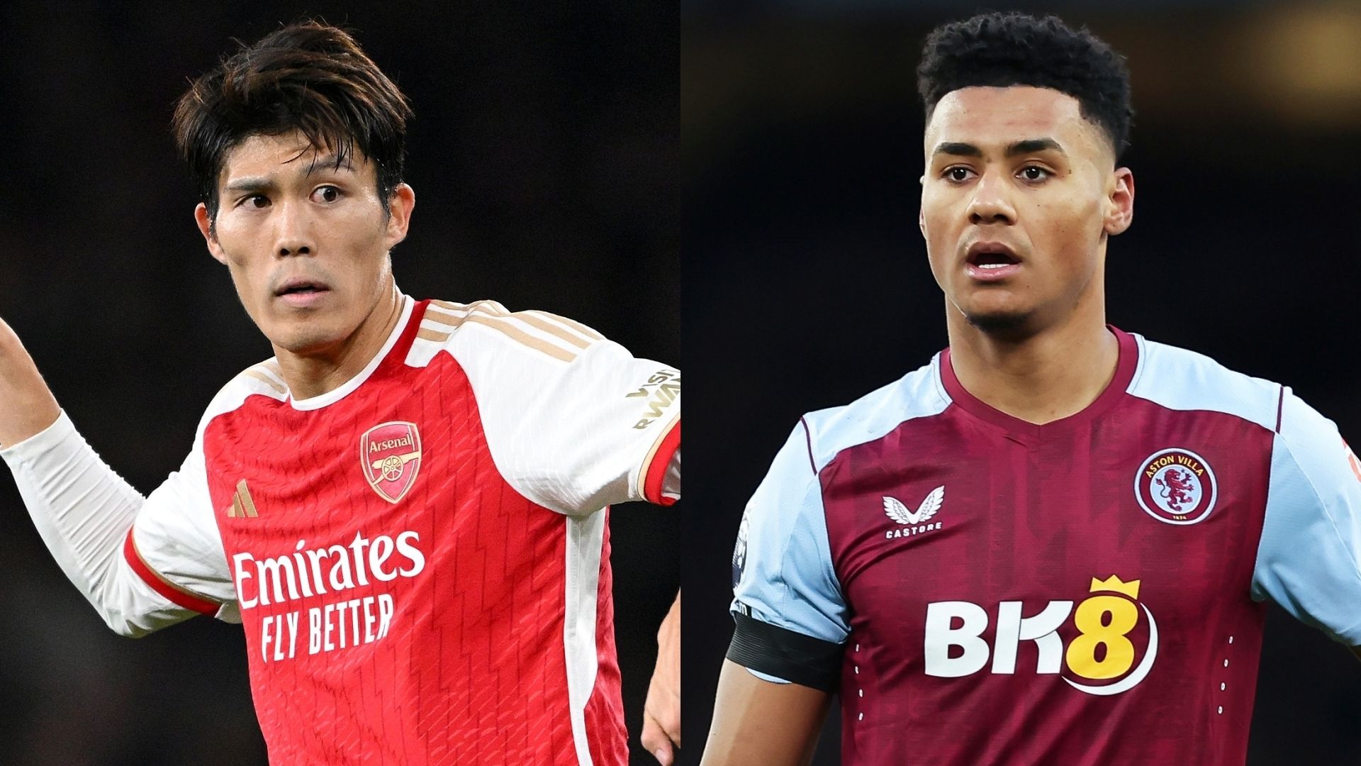 Takehiro Tomiyasu Arsenal Ollie Watkins Aston Villa
