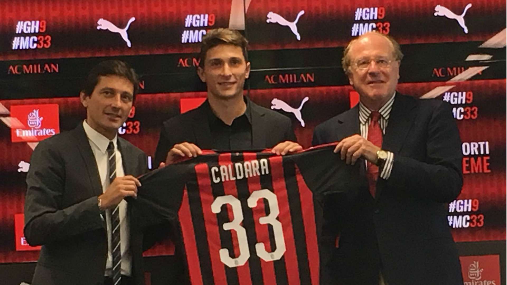 Mattia Caldara, Milan, 04082018