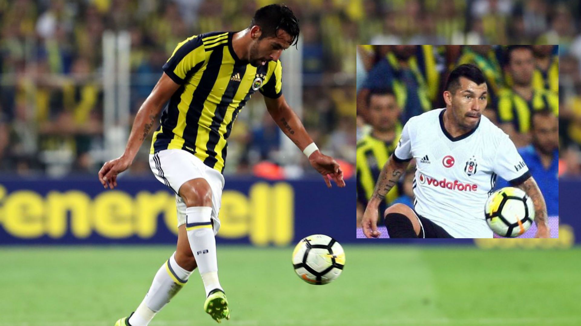 Mauricio Isla Gary Medel Fenerbahce Besiktas 230917