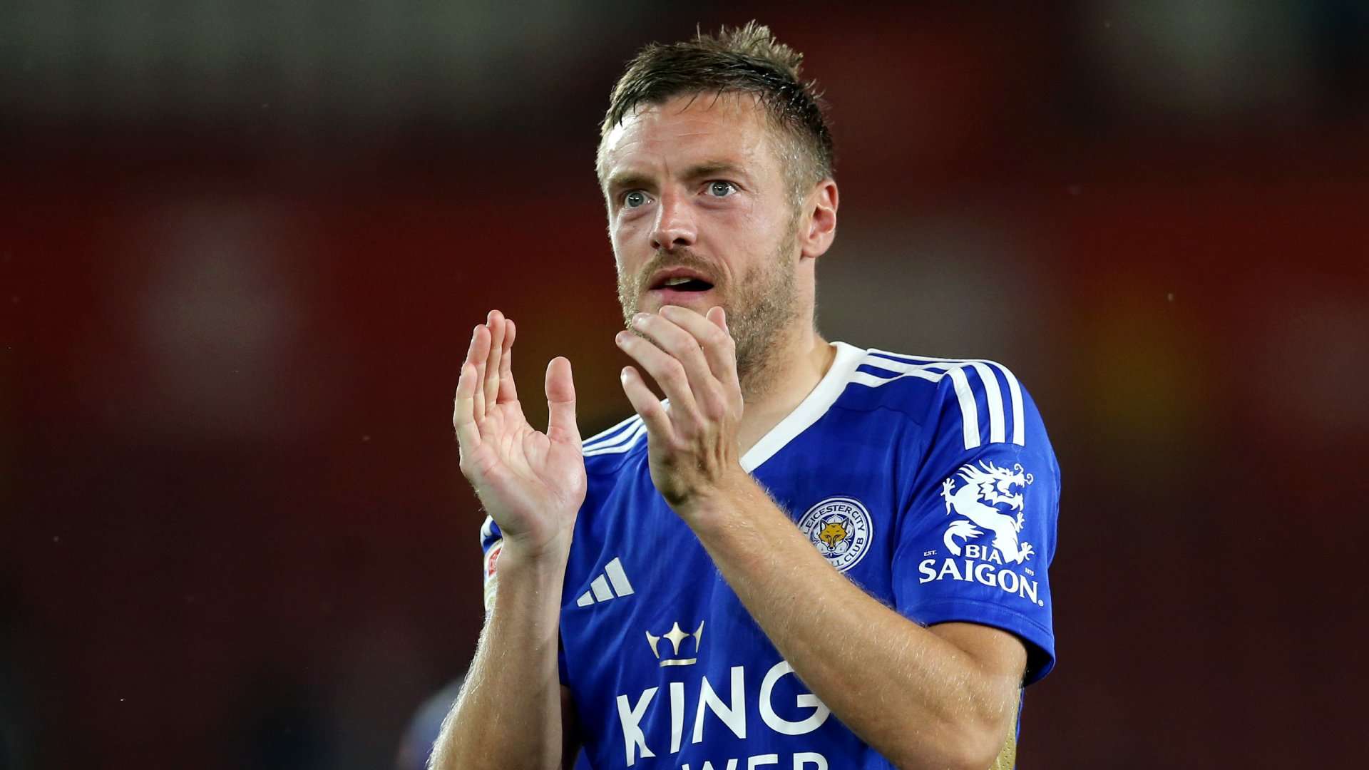 Jamie Vardy Leicester 2023-24