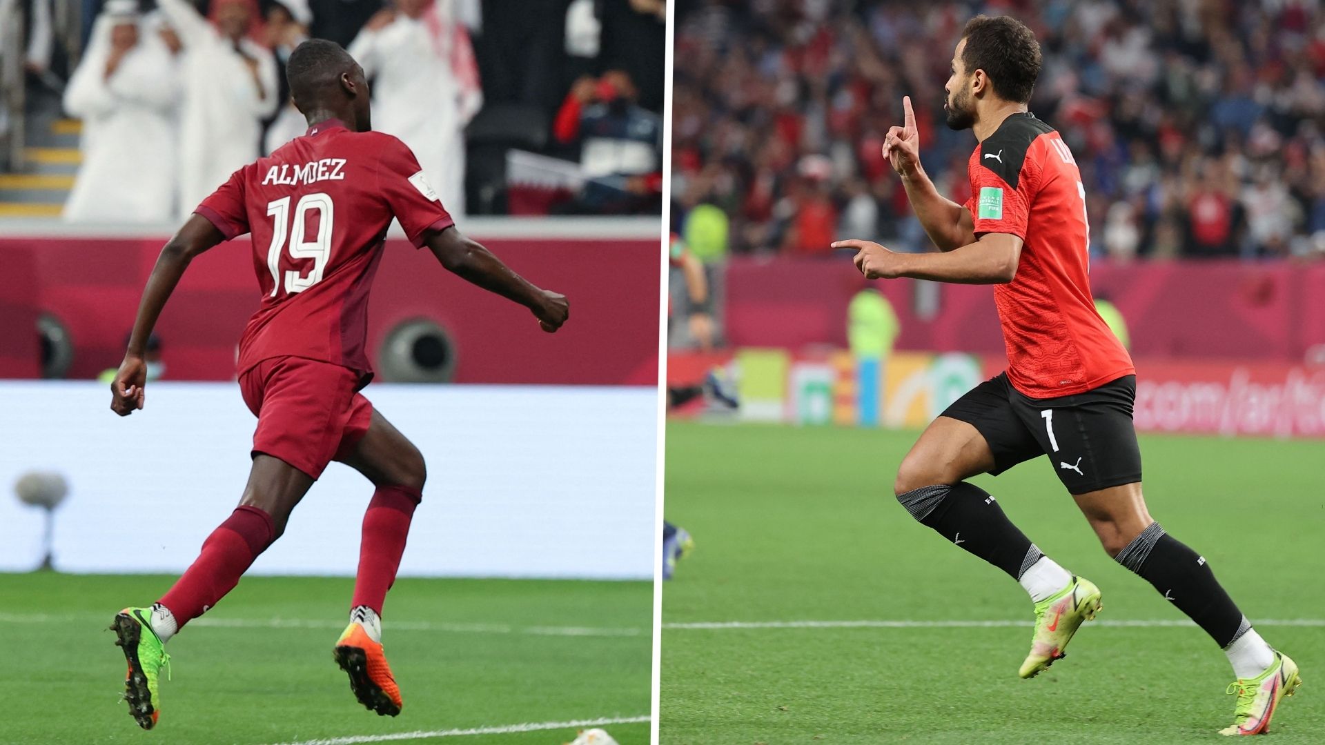 Almoez Ali Qatar - Ahmed Refaat Egypt