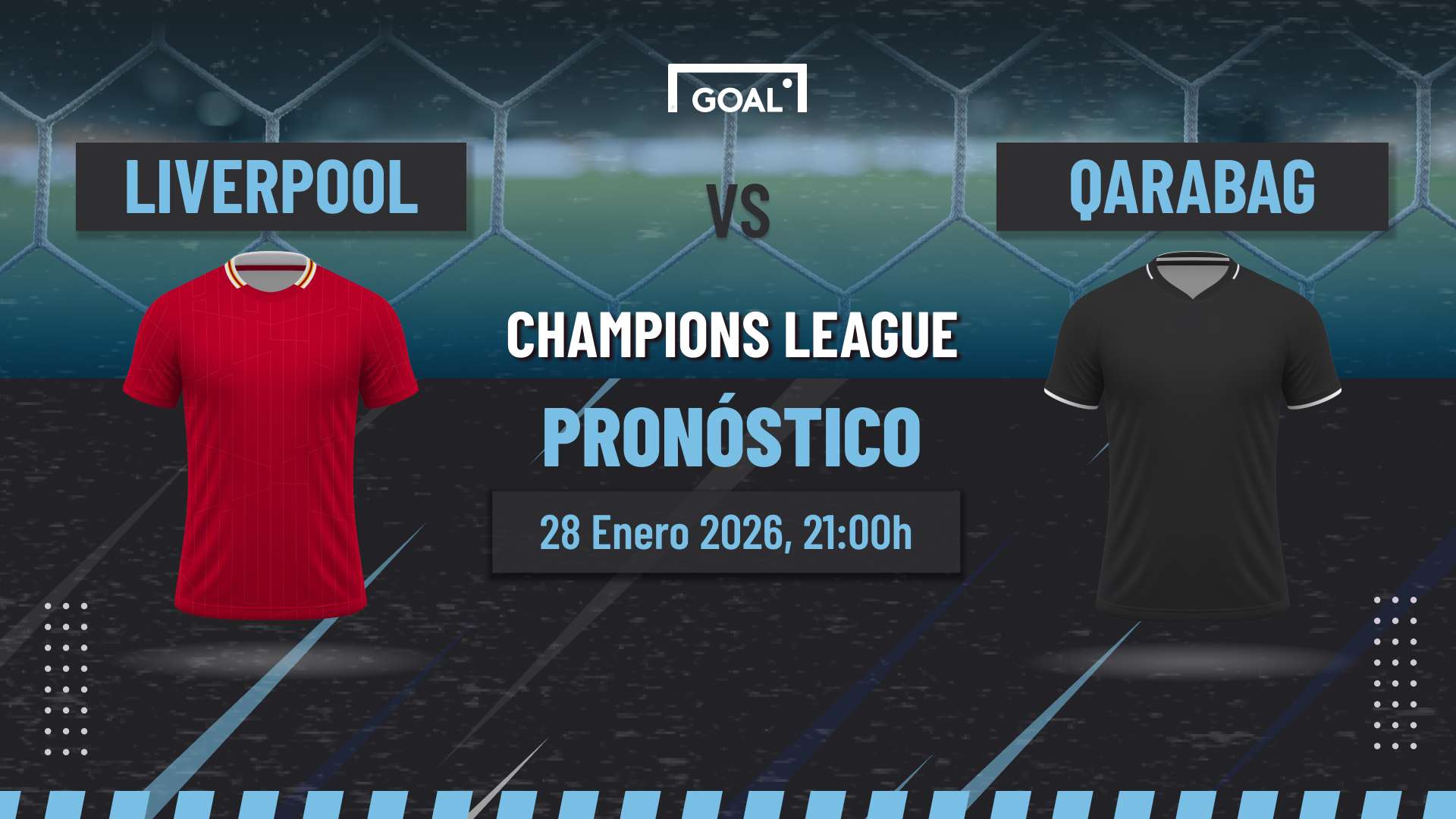 Liverpool vs Qarabag Pronóstico y Apuestas Champions League | 28/01/26