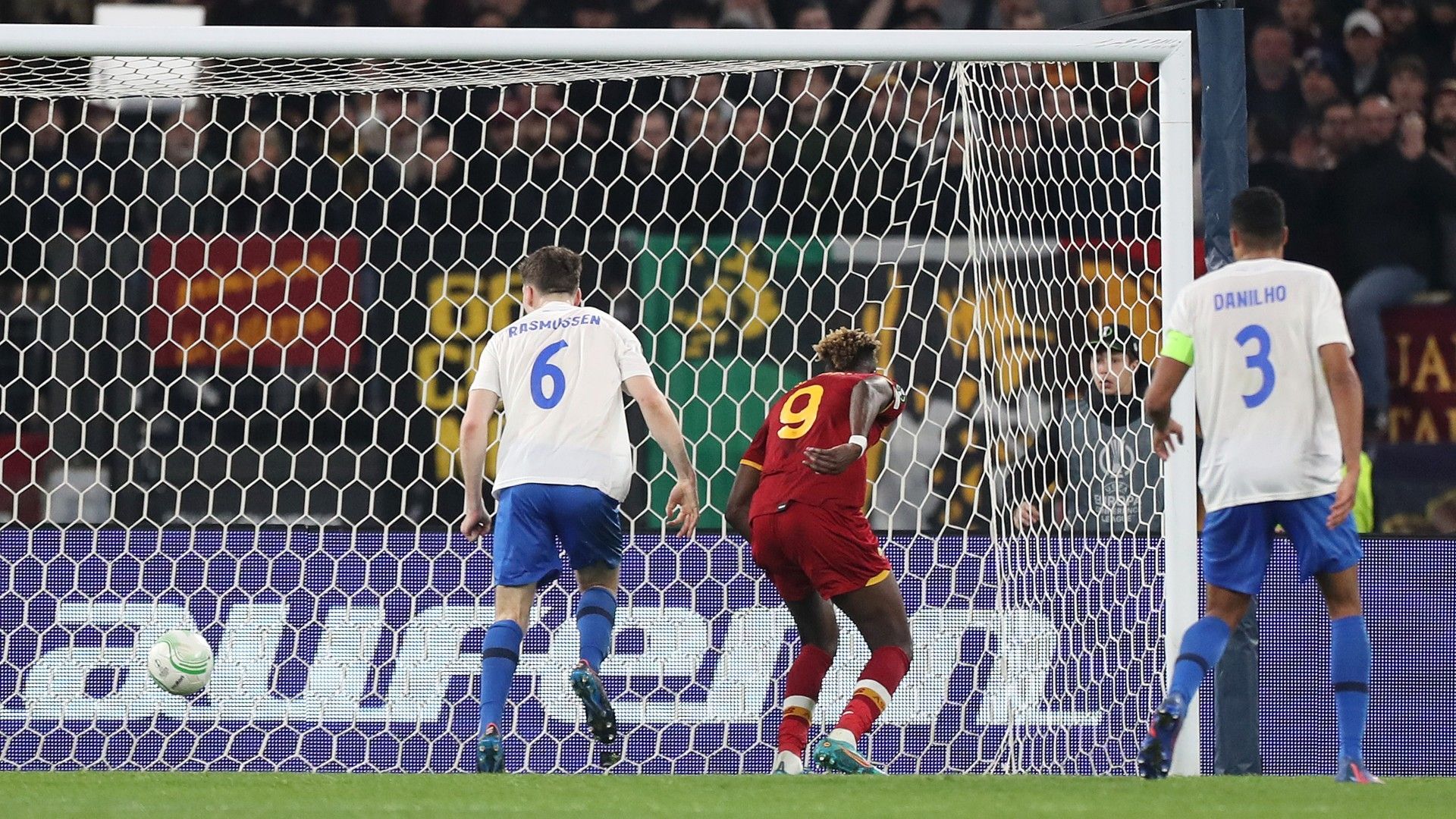 Abraham goal Roma Vitesse Conference League