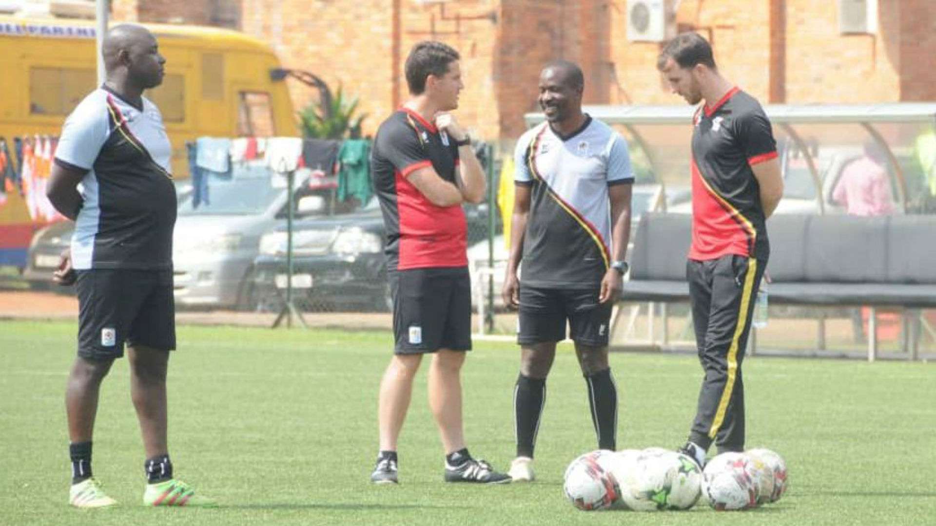 Uganda Cranes head coach Johnathan McKinstry.