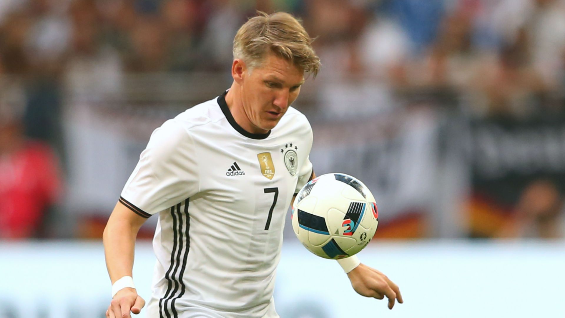 Bastian Schweinsteiger Germany v Hungary
