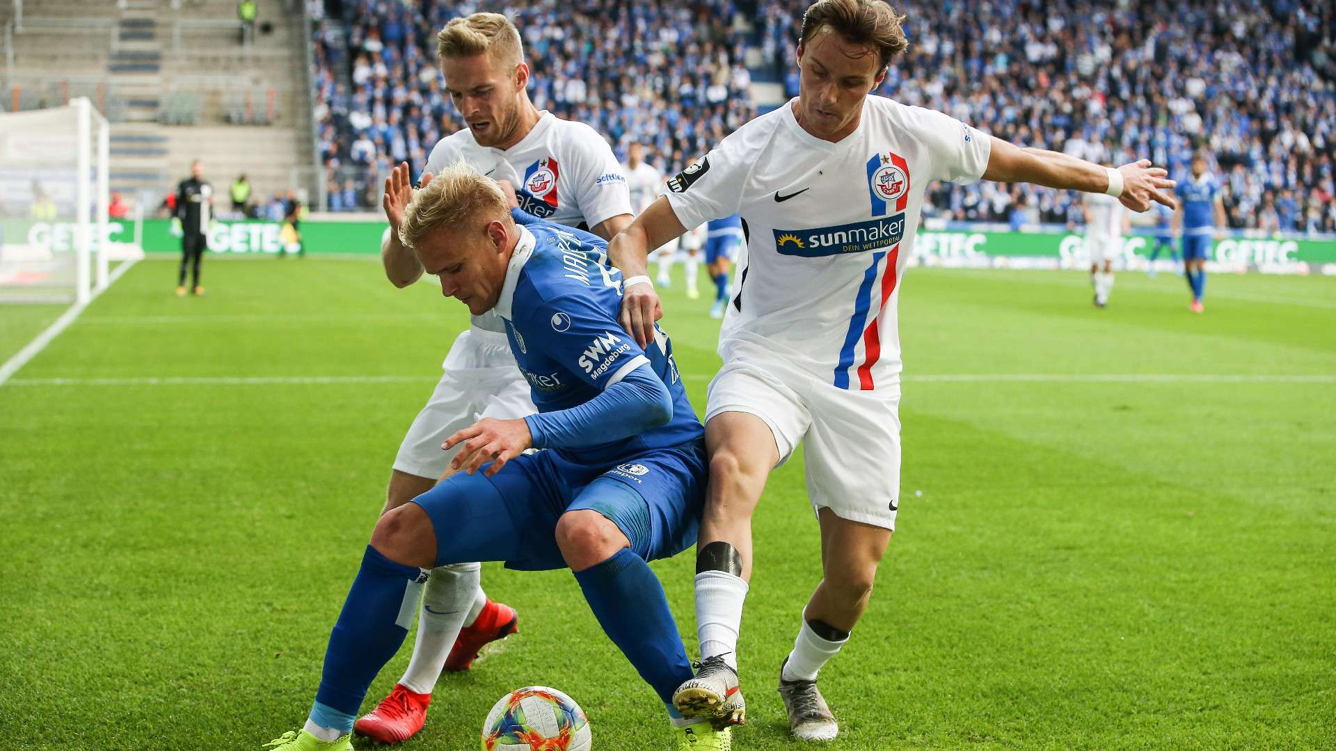 ONLY GER Magdeburg v Hansa Rostock