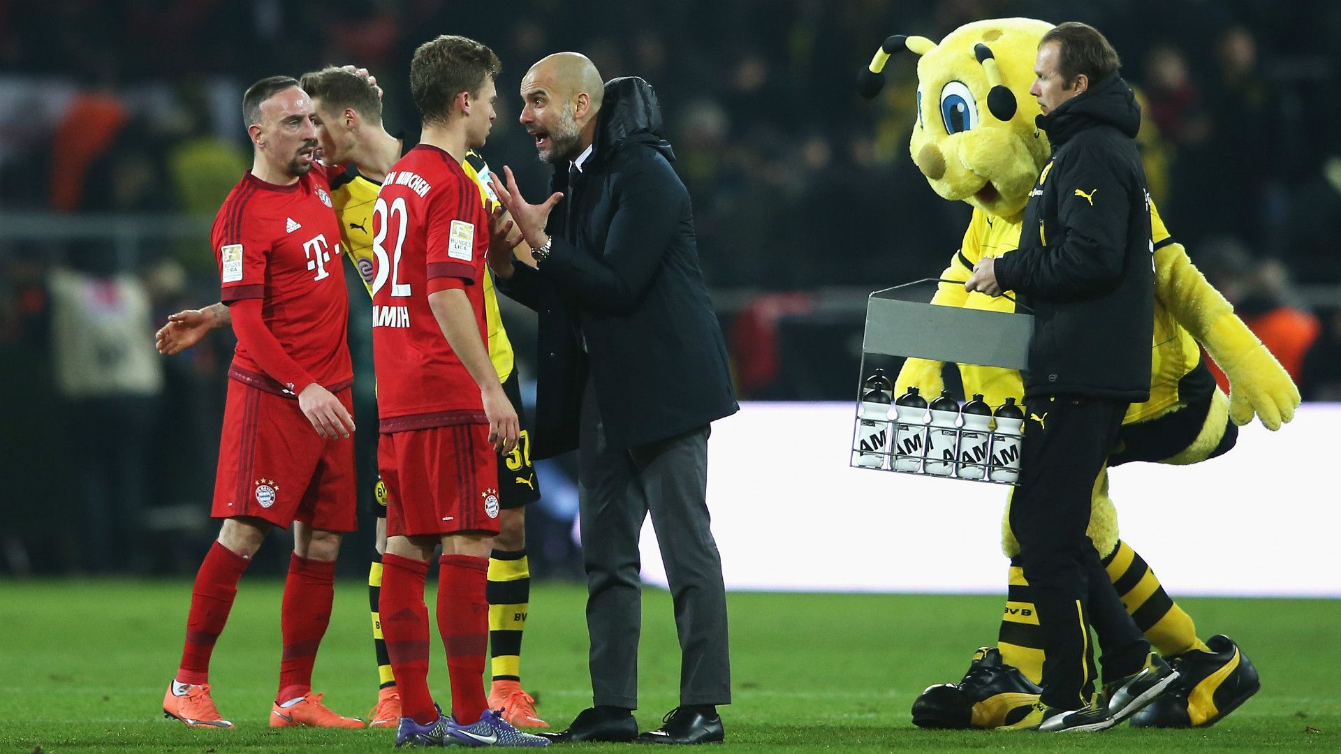 Pep Guardiola Joshua Kimmich FC Bayern Bundesliga 05032016