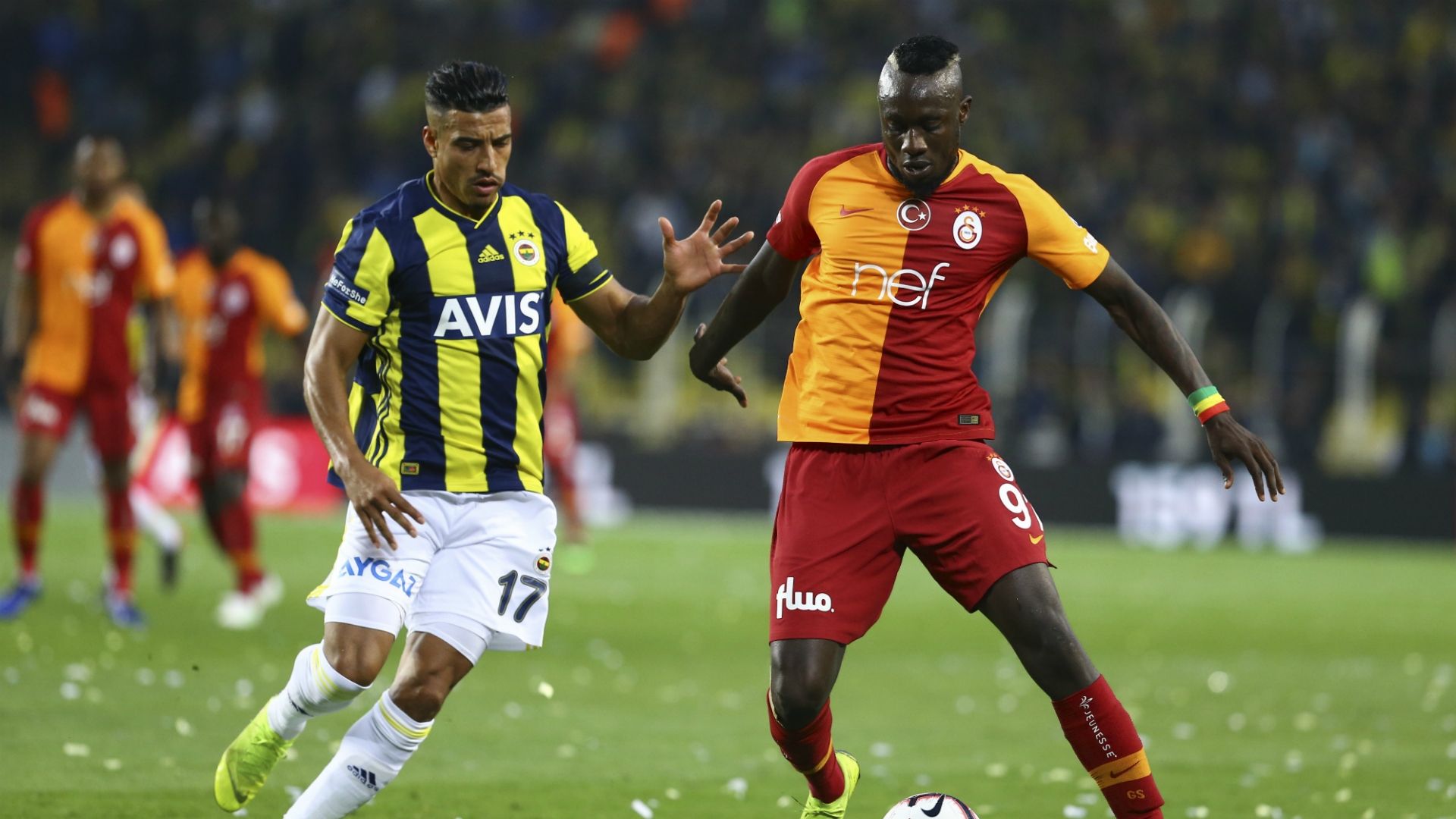 Nabil Dirar Mbaye Diagne Fenerbahce Galatasaray 04142019